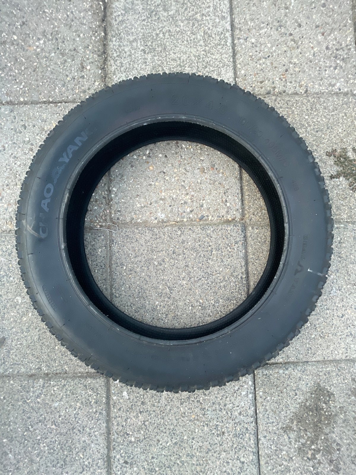 Chao Yang 20x4.0 Fatbike Band - Zo goed als nieuw, Fietsen en Brommers, Ophalen, Gebruikt, Band, Fatbike