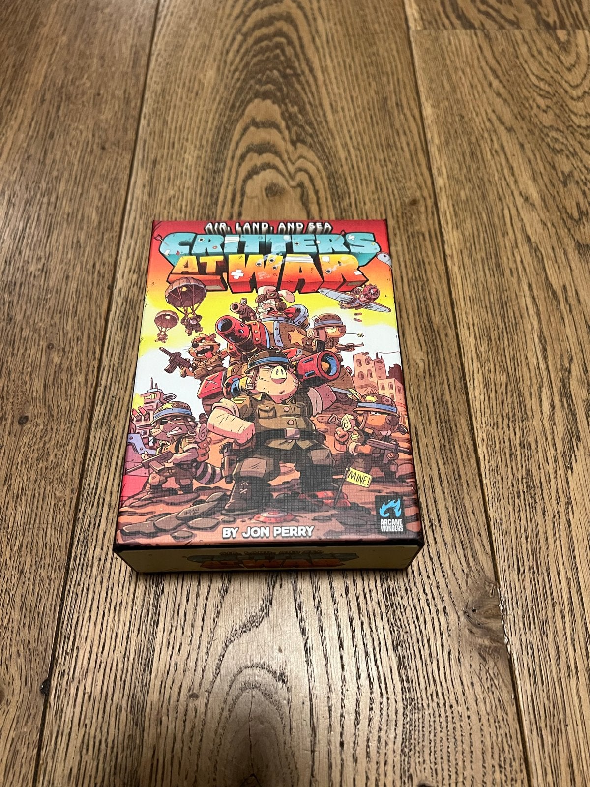 Air, Land, and Sea: Critters at War - Strategisch Kaartspel, Een of twee spelers, Ophalen of Verzenden, Zo goed als nieuw, Reisspel