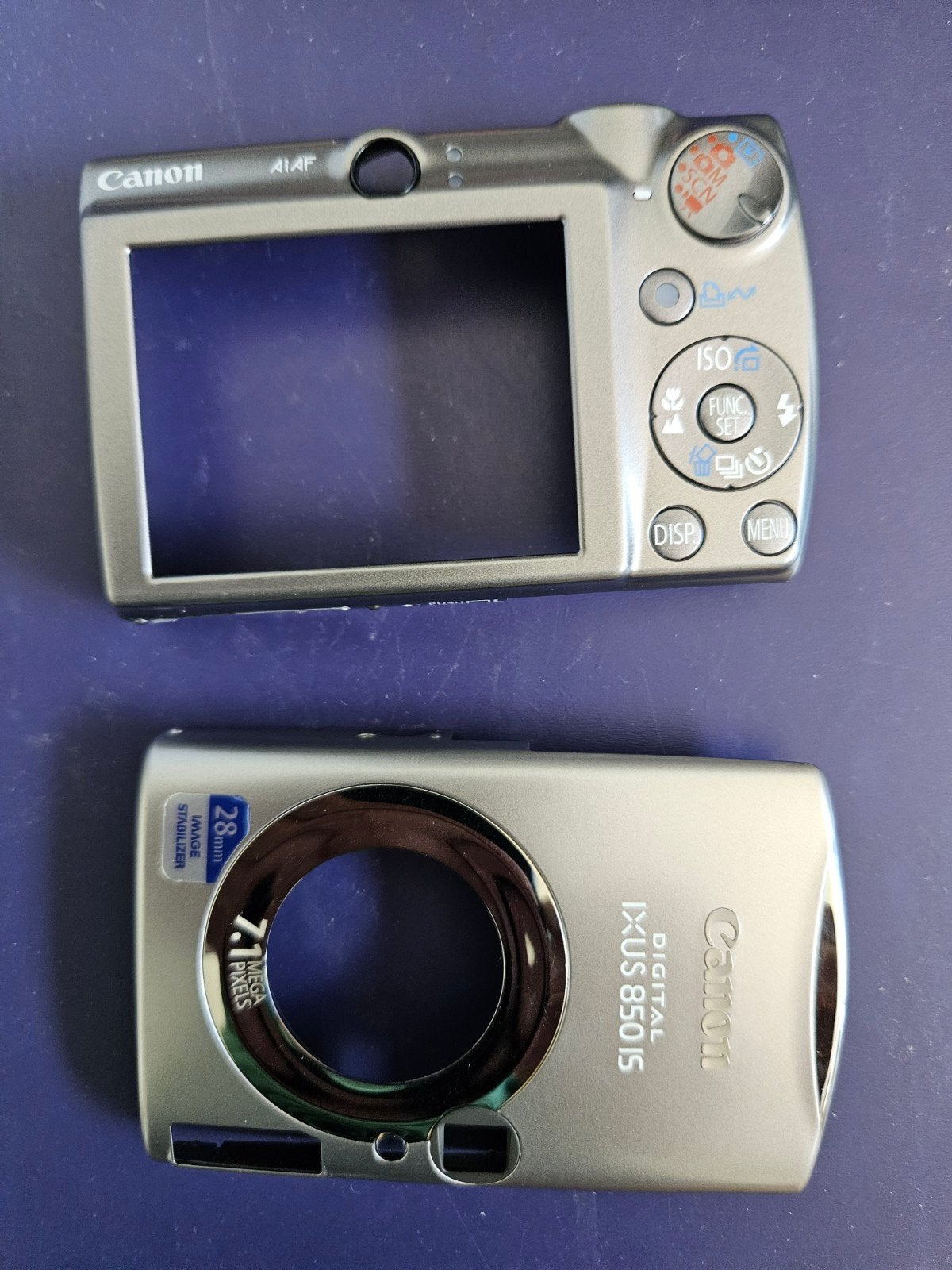 Canon Digital IXUS 850 IS - Front- en Backcovers, Gebruikt, Canon, Beeldstabilisatie, Ophalen of Verzenden