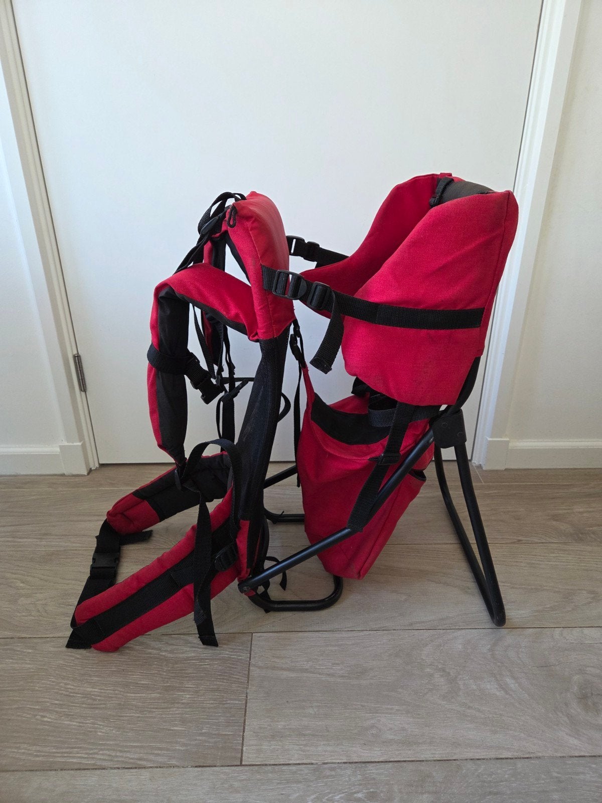 Jokkmokk Rode rugdrager outdoor musthave., Kinderen en Baby's, Overige merken, Gebruikt, Ophalen of Verzenden, Rug