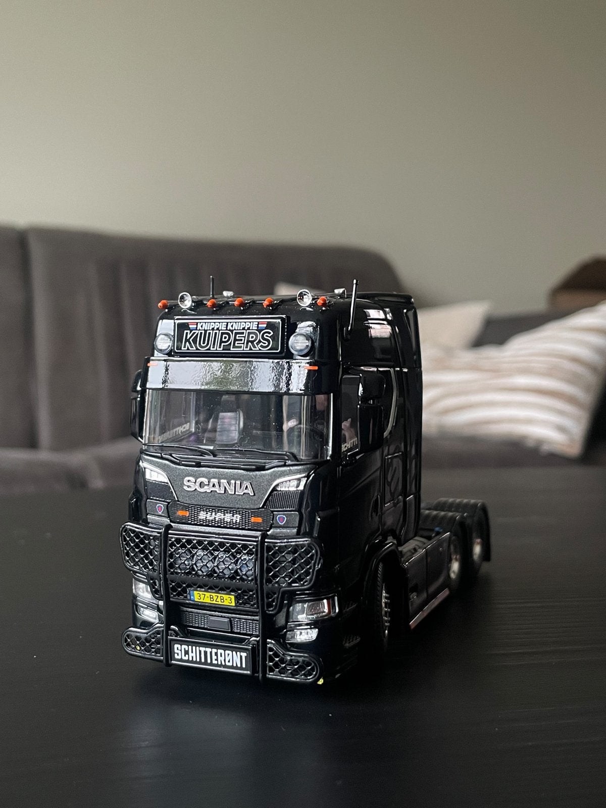 Scania S660 Knippie Knippie Kuipers Tekno Schaalmodel, Overige merken, 1:32 tot 1:50, Nieuw, Ophalen of Verzenden