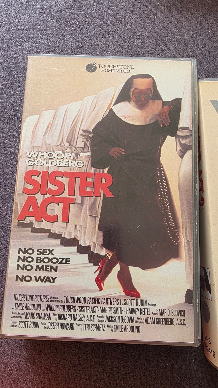 Sister Act VHS - Whoopi Goldberg Komedie Film, Alle leeftijden, Ophalen of Verzenden, Gebruikt, Engels
