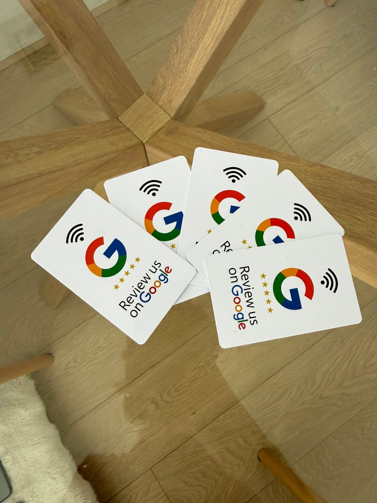 5x Google NFC review cards! ️, Ophalen of Verzenden, Nieuw