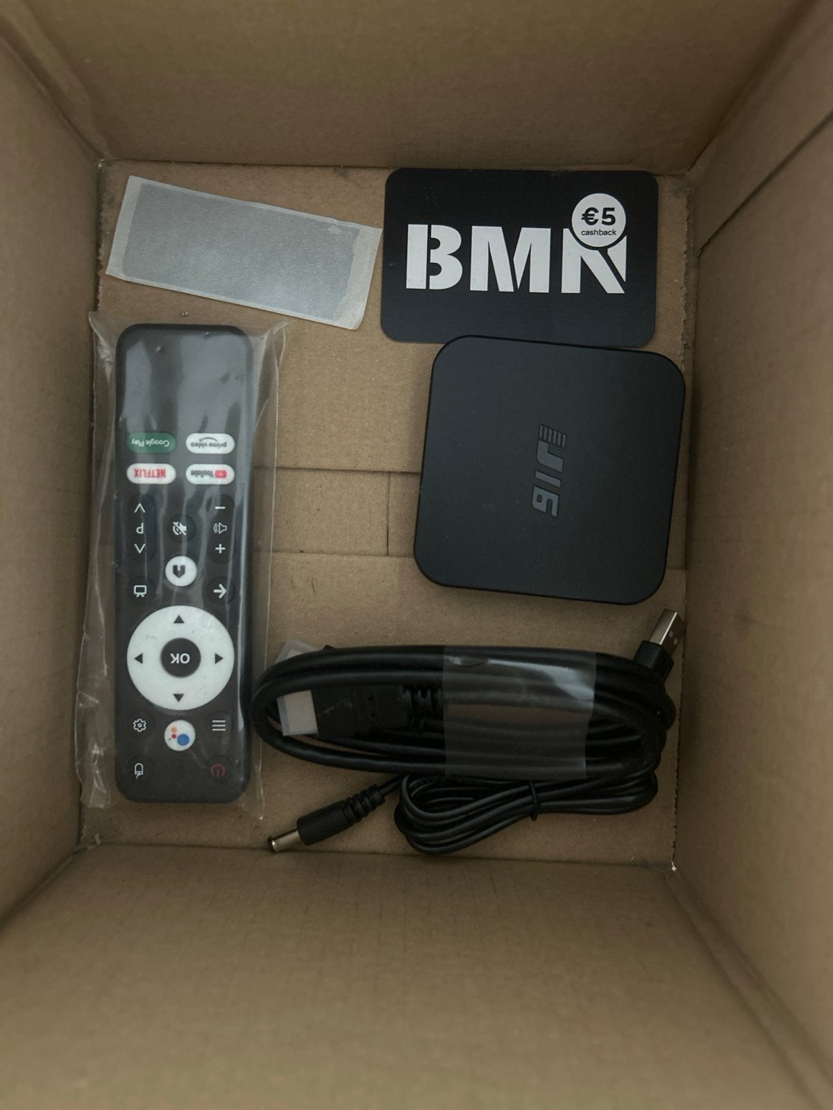 BMN Android TV Box  Mediaplayer, dongel, streaming+mediabox, Audio, Tv en Foto, Mediaspelers, Ophalen of Verzenden, Nieuw