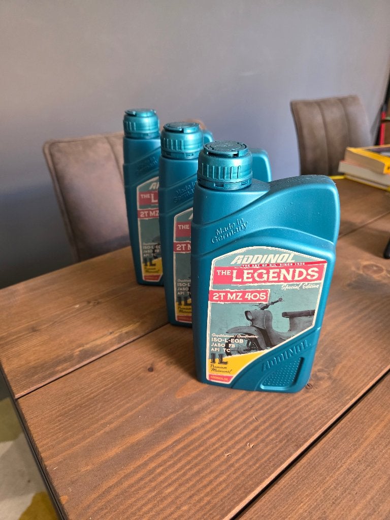 Tweetakt Olie 3x1 liter, Ophalen