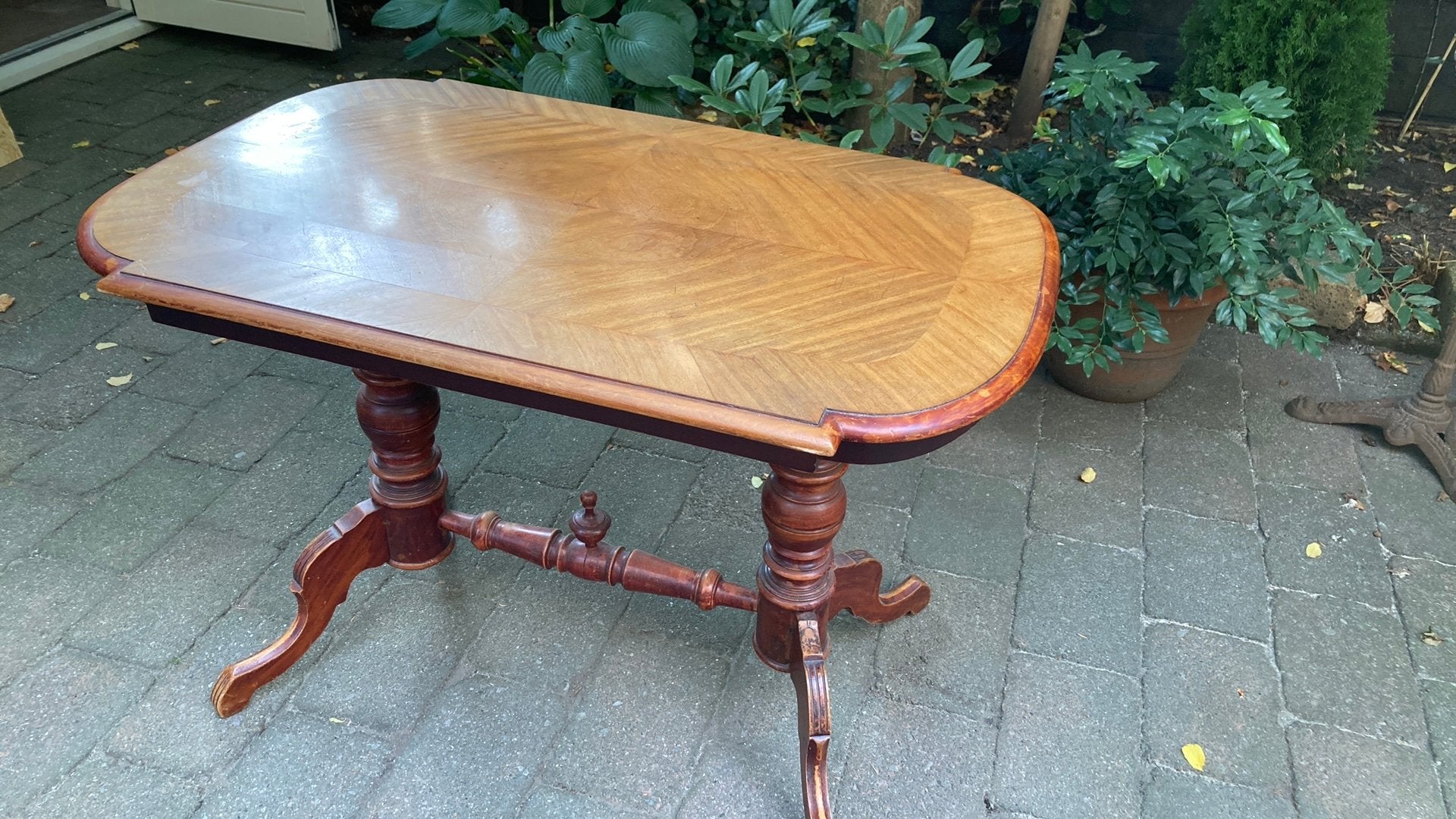 Mahonie tafeltje, Antiek en Kunst, Antiek | Meubels | Tafels, Ophalen