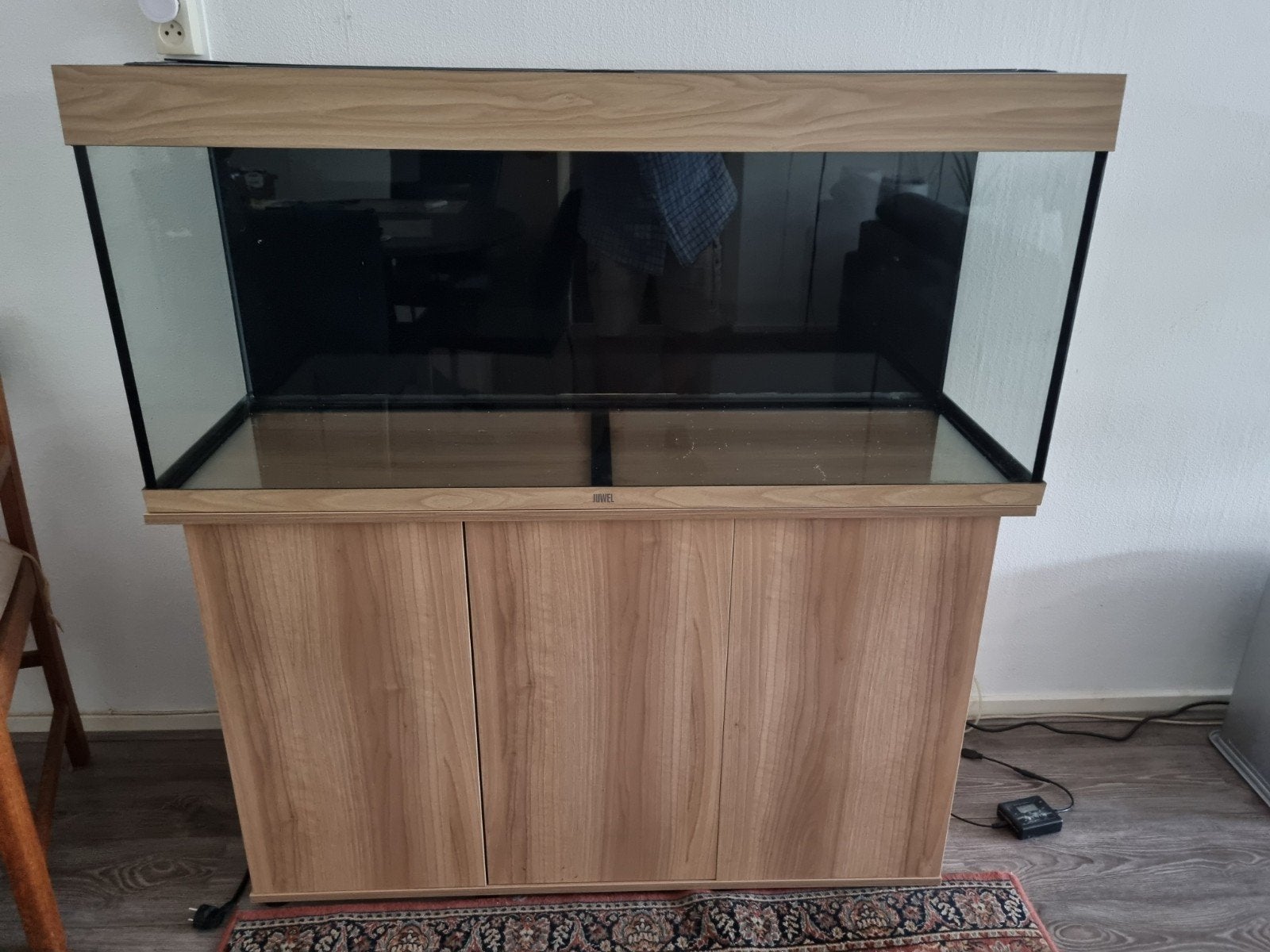 Juwel Rio 240 met dimbare Led, Dieren en Toebehoren, Vissen | Aquaria en Toebehoren, Ophalen, Leeg aquarium, Juwel, Inclusief deksel