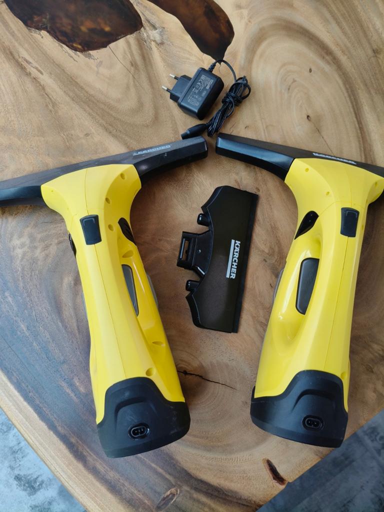 Kärcher WV 2 Plus N Raamwisser - Set van 2, Gebruikt, Kärcher, Draadloos, Ophalen of Verzenden