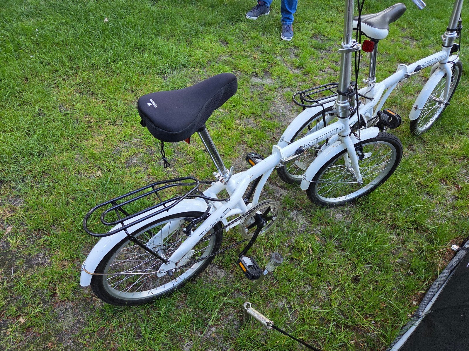 2x vouwfiets kapitein Tokyo 16 inch, Fietsen en Brommers, Gebruikt, -, Velgrem, 16 tot 18 inch
