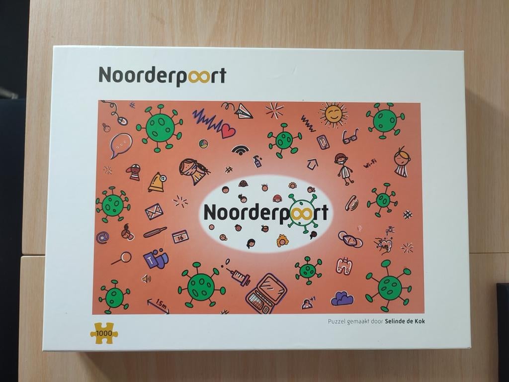 Legpuzzel Noorderpoort, Ophalen of Verzenden, 500 t/m 1500 stukjes, Gebruikt, Legpuzzel