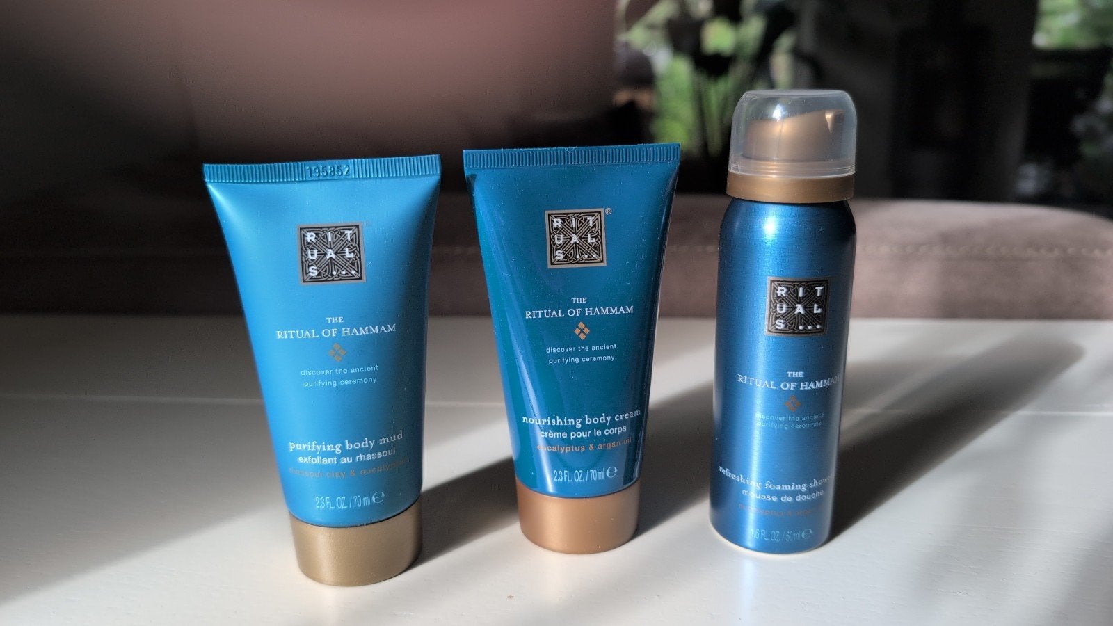 Rituals Hammam shower gel, body mud en body cream, Ophalen of Verzenden, Nieuw, Bad & Douche