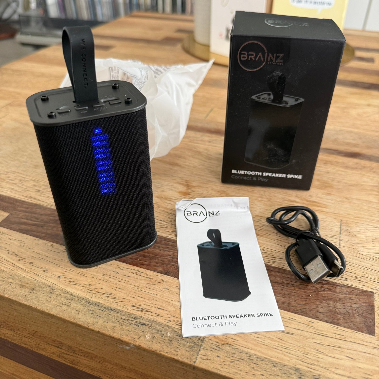 Brainz “Spike” Bluetooth Speaker – Nieuw in Doos, Overige merken, Overige typen, Nieuw, Ophalen of Verzenden