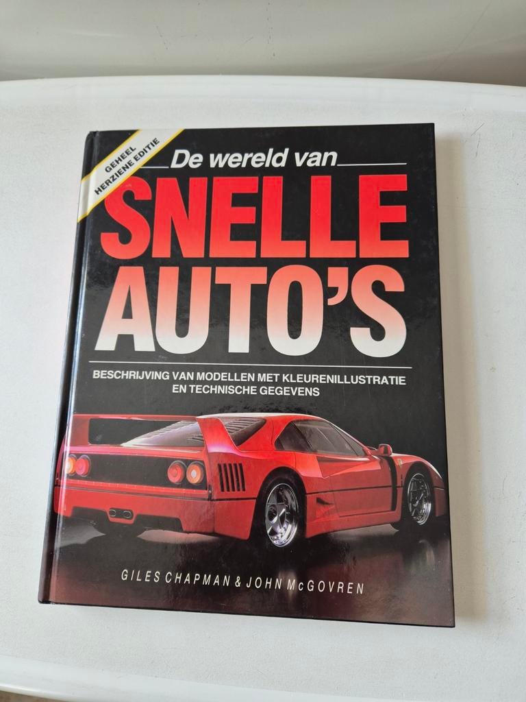 Boek ,Snelle auto's, Ophalen of Verzenden, Zo goed als nieuw, Algemeen