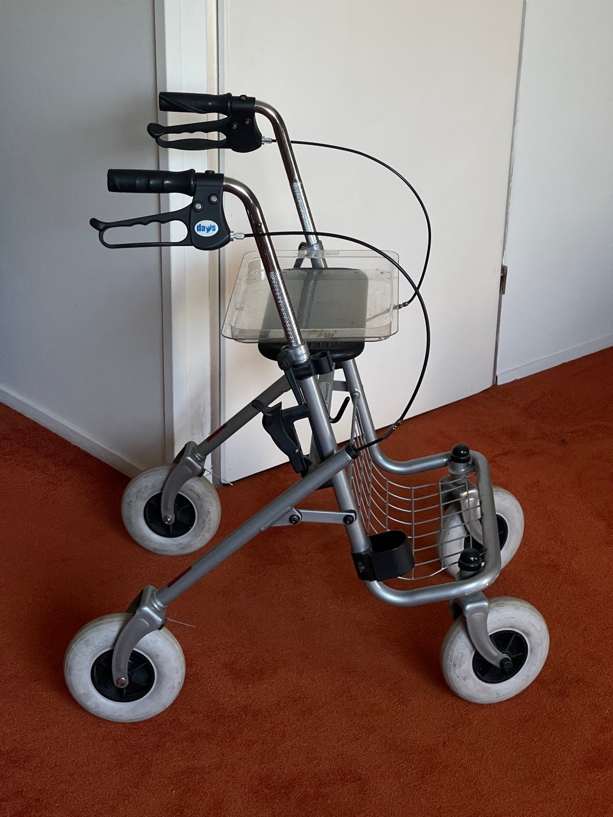 Binnen rollator met dienblad, Diversen, Rollators, Ophalen, Gebruikt