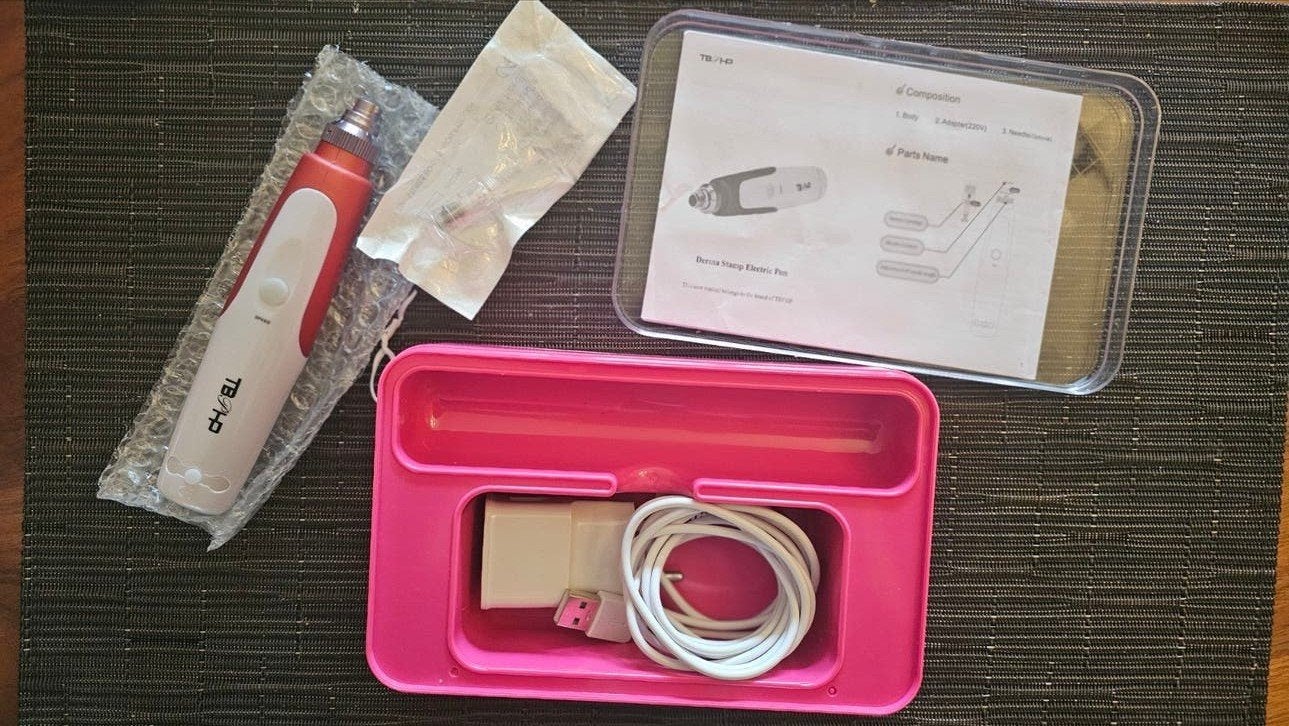 TB-HP Dermastamp Elektrische Pen - Microneedling Apparaat, Ophalen of Verzenden, Nieuw, Overige typen