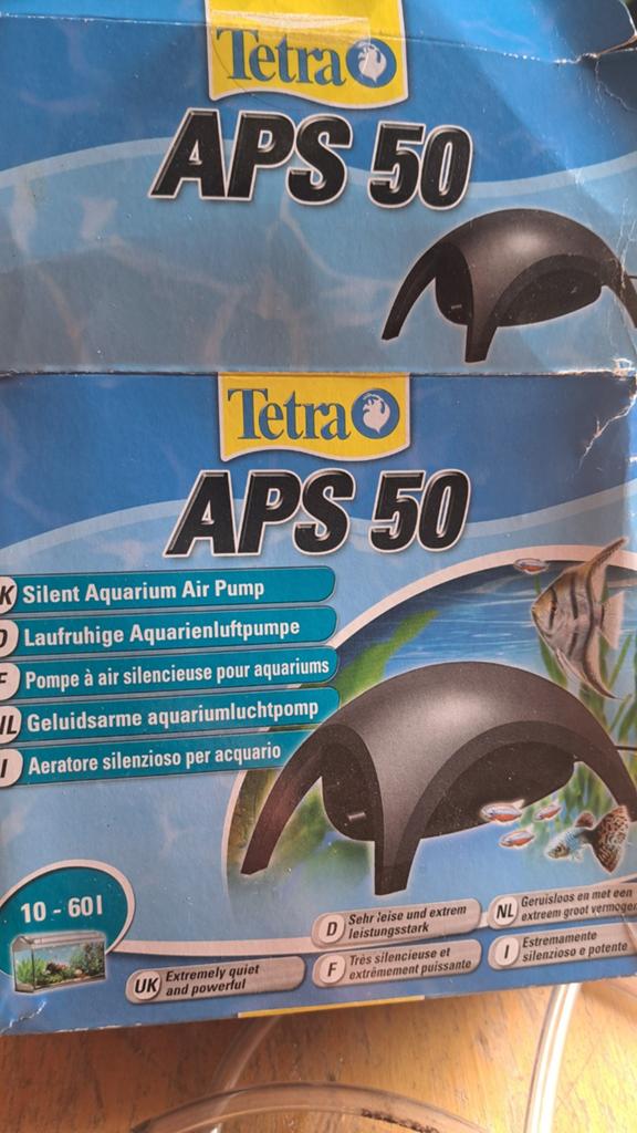 Tetra APS 50 aquariumpomp, Dieren en Toebehoren, Ophalen