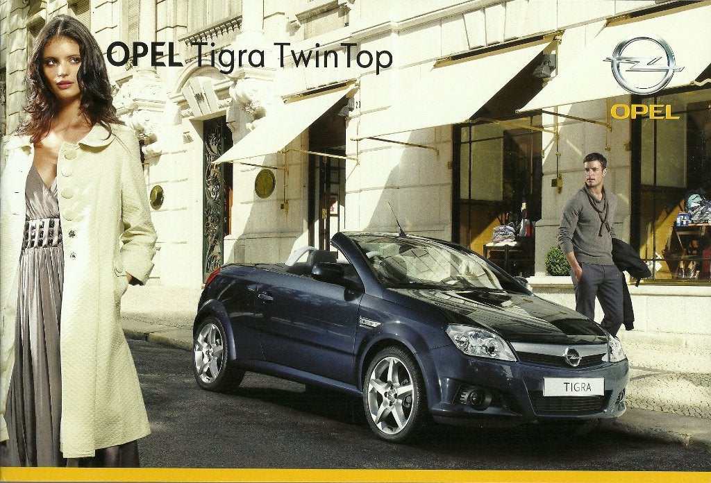 Opel Tigra roaster folder, Boeken, Ophalen of Verzenden, Zo goed als nieuw, Opel