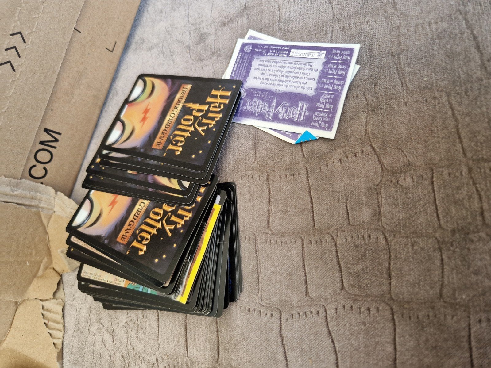 Harry Potter Trading Card Game kaarten, Verzamelen, Ophalen of Verzenden, Gebruikt, Spel