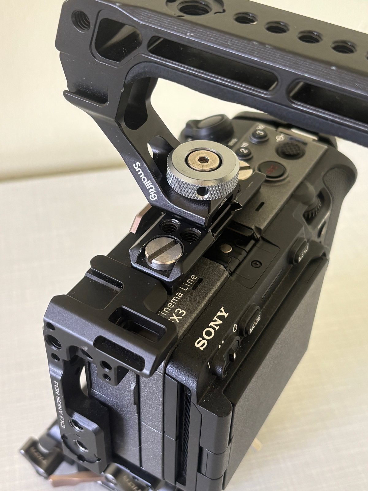 Foto 4 van Sony FX3 set met veel extra’s