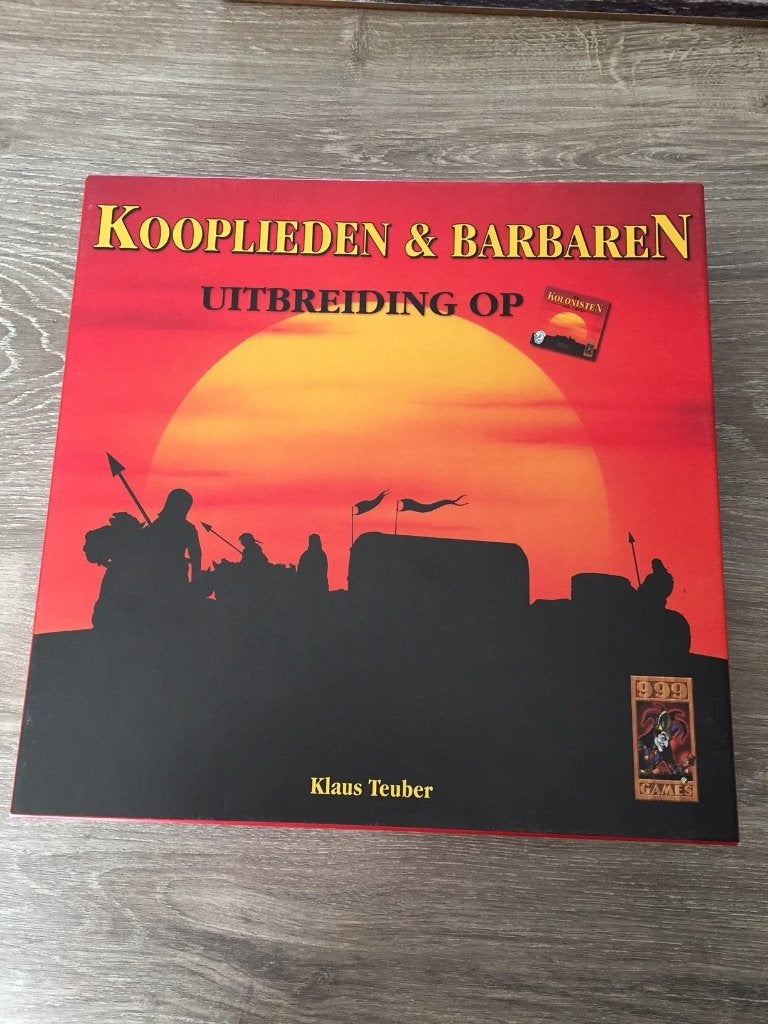 Kooplieden en Barbaren Kolonisten van CATAN INCL De VISSERS, Een of twee spelers, Ophalen of Verzenden, Zo goed als nieuw, 999Games
