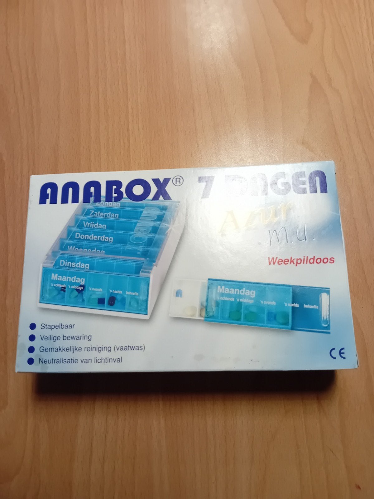 3 Anabox weekpildozen, Ophalen, Overige typen