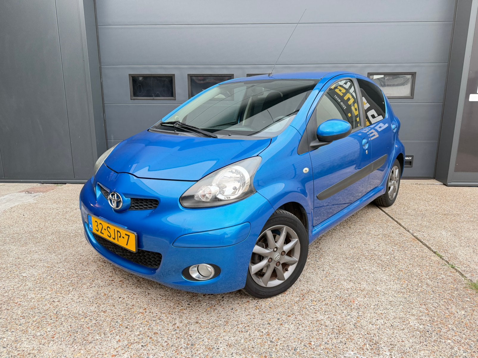Toyota Aygo 1.0 12V Vvt-i 5DRS 2011 Blauw Airco Apk Nap Navi, Voorwielaandrijving, 68 pk, Origineel Nederlands, Bedrijf