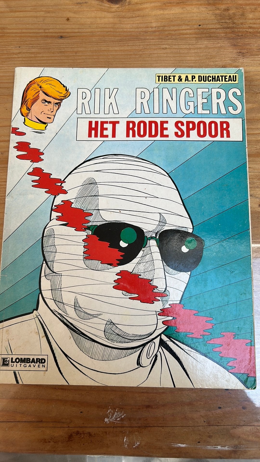 Rik Ringers - het rode spoor 1977, Eén stripboek, Ophalen of Verzenden, Gelezen
