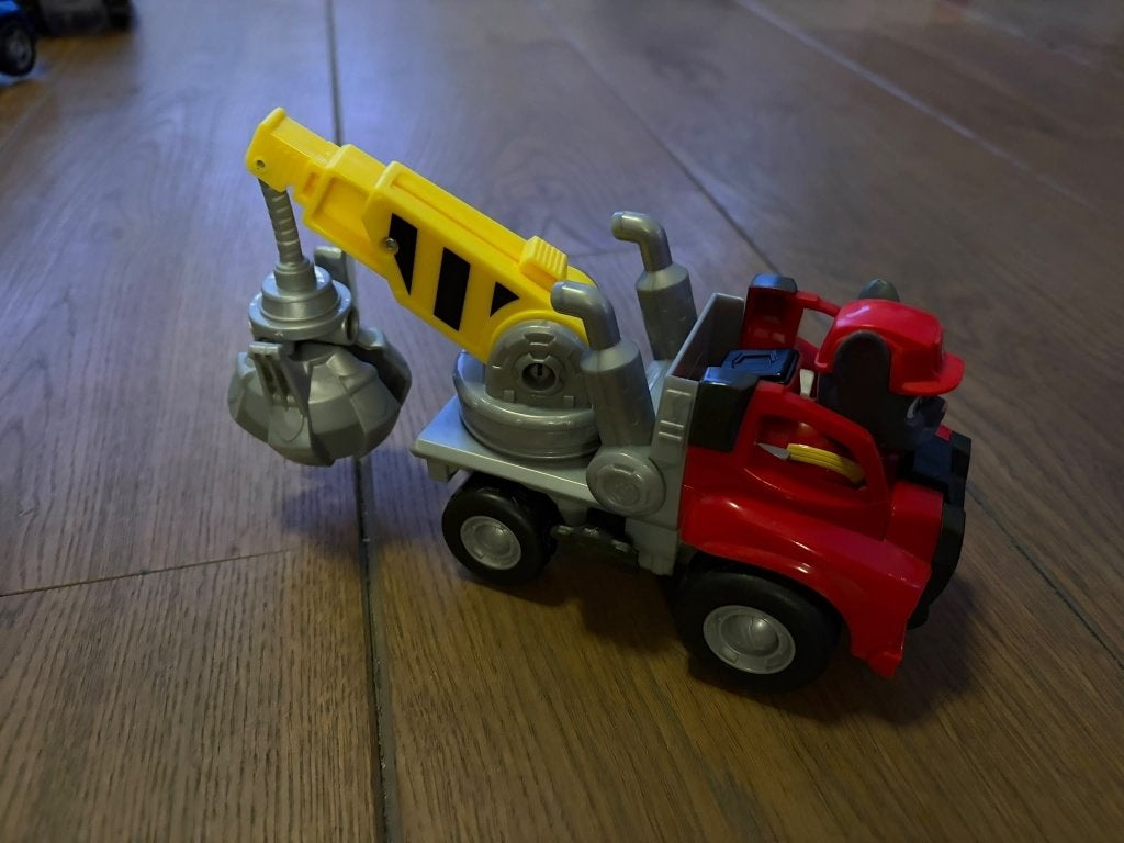 Paw Patrol Rubble's Bulldozer met sloopkogel, Ophalen, Gebruikt