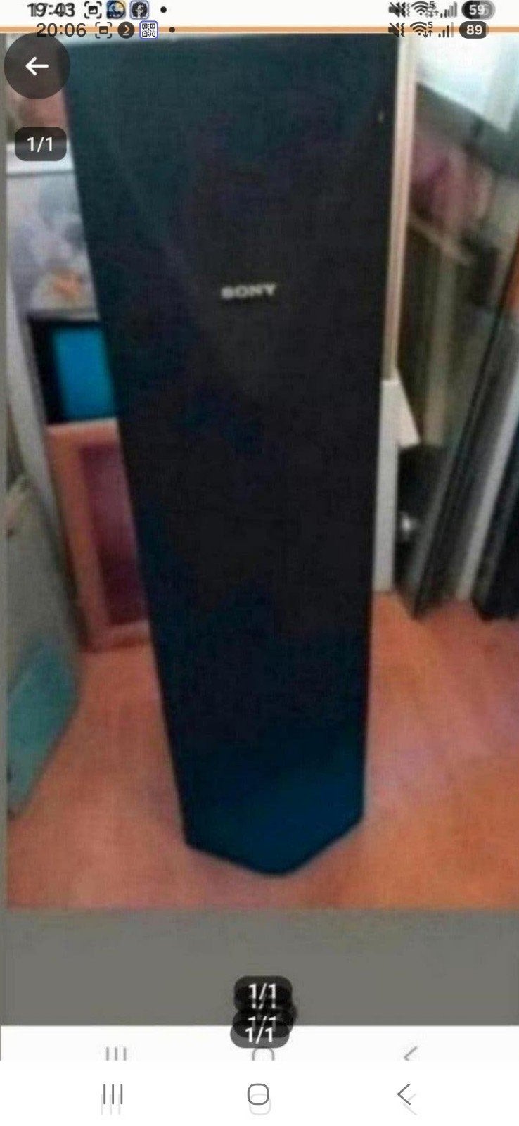 Te koop 2 stuks grote Luidsprekers boxen, Ophalen of Verzenden, Sony