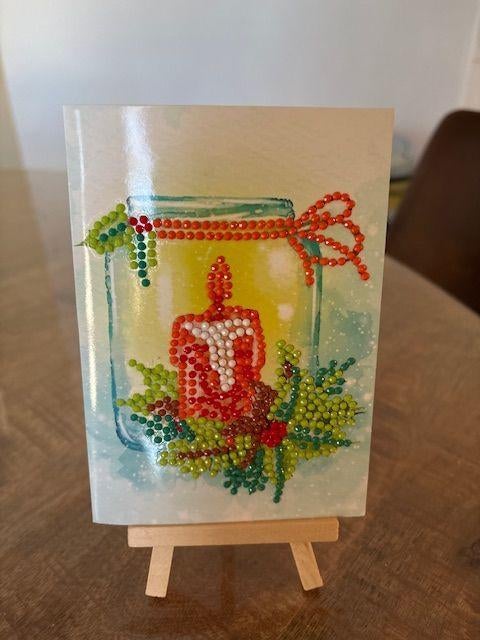 diamond painting kaart 50, Ophalen of Verzenden, Nieuw, Overige thema's