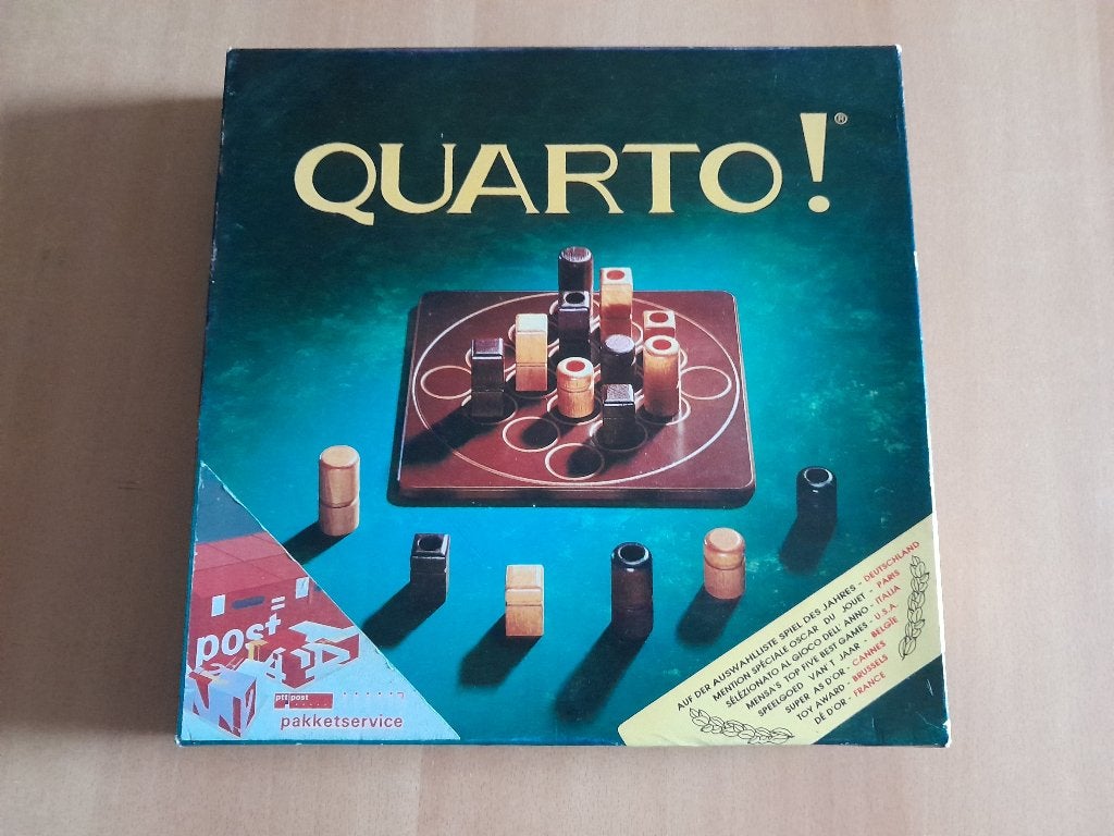 Quarto! Spel van GiGamic S.A. ( zgan ), Ophalen, 500 t/m 1500 stukjes, Zo goed als nieuw, Overige typen