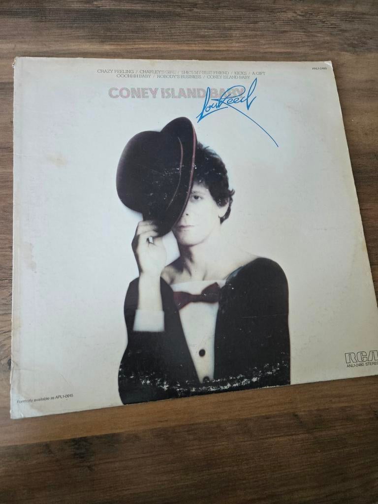 Lou Reed - Coney Island Baby LP (1976) - Originele Persing, Cd's en Dvd's, Vinyl | Pop, Gebruikt, Originele persing, Ophalen of Verzenden