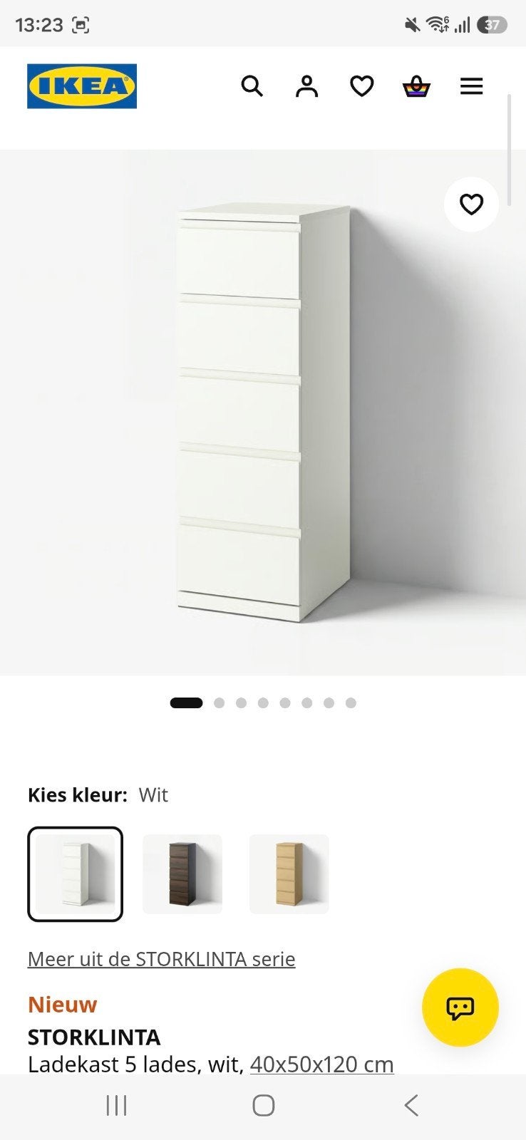 2 stuks ikea malm ladekast ZGAN, Ophalen, 50 tot 100 cm, Zo goed als nieuw, Minder dan 100 cm