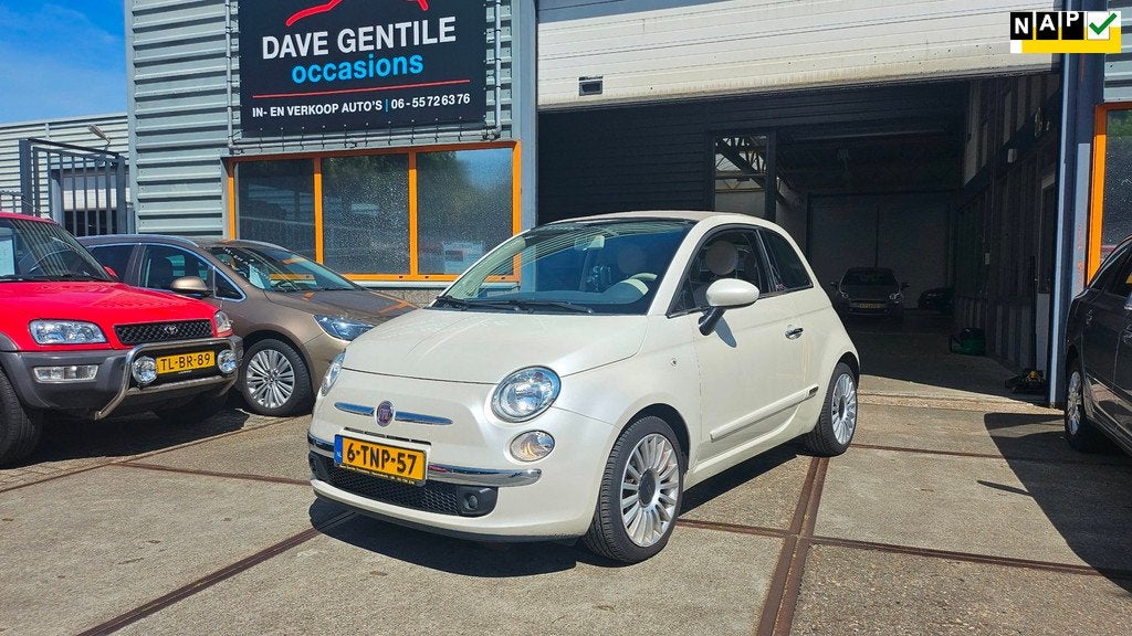 Fiat 500 C 0.9 TwinAir Vol Opties Leer/Cabrio/Nav/ 2014, Auto's, Fiat, Bedrijf, Te koop, 500C, ABS, Airbags, Airconditioning, Automatische klimaatregeling