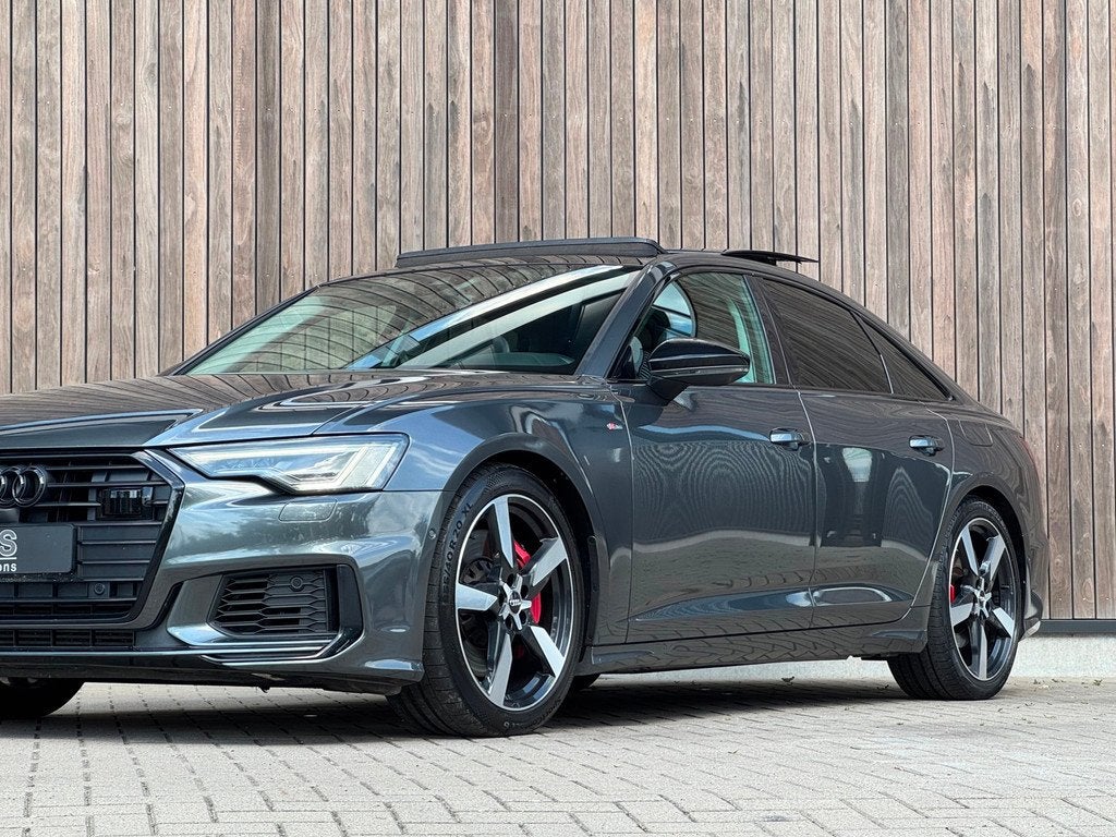 Audi A6 Limousine 55 TFSI e quattro Competition /S-Line /ACC, Automaat, Automatische klimaatregeling, Gebruikt, Zwart