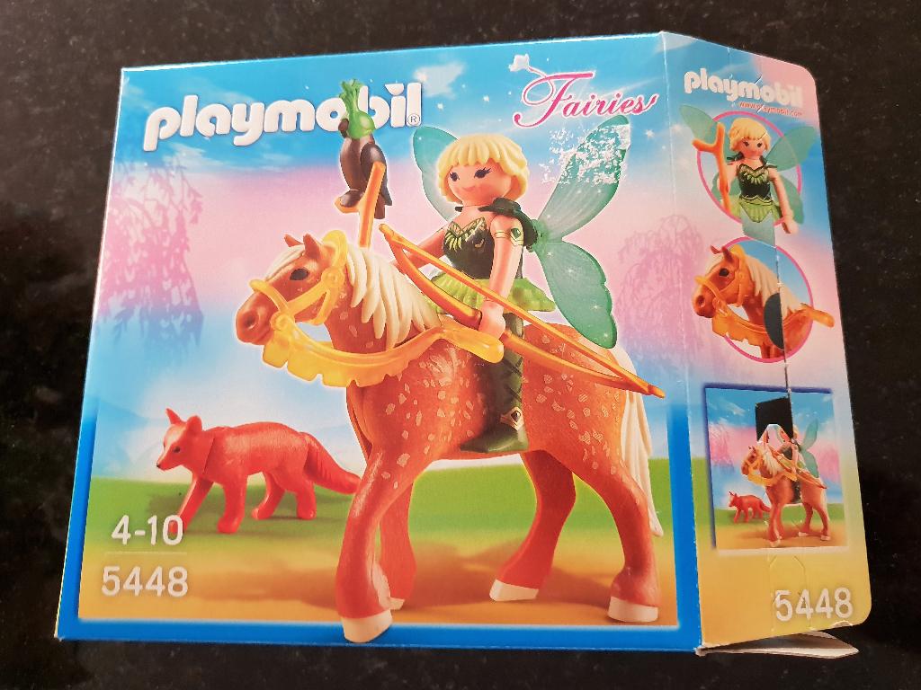 Playmobil 5448 elfje/ fee, paard met vos uit Fairies *nieuw, Ophalen of Verzenden, Nieuw