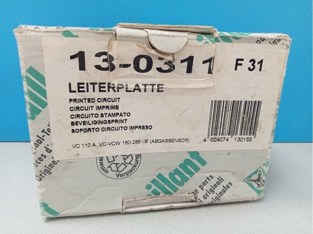 Print Vaillant VC110,VC/W180,184,240,244,280E 130311, Niet ingevuld, Cv-ketel of Combi-ketel, Niet ingevuld, Nieuw