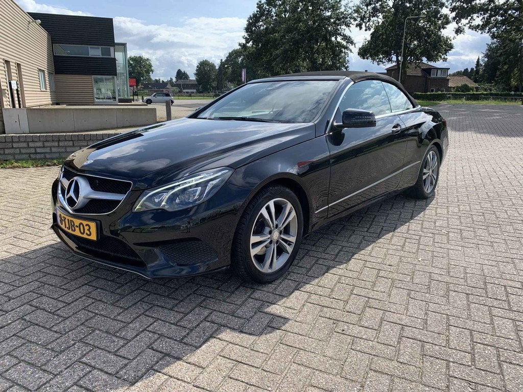 Mercedes-Benz E-klasse Cabrio 200 Ambition Automaat [navi, t, Auto's, Mercedes-Benz, Automaat, Achterwielaandrijving, Euro 6, 4 cilinders