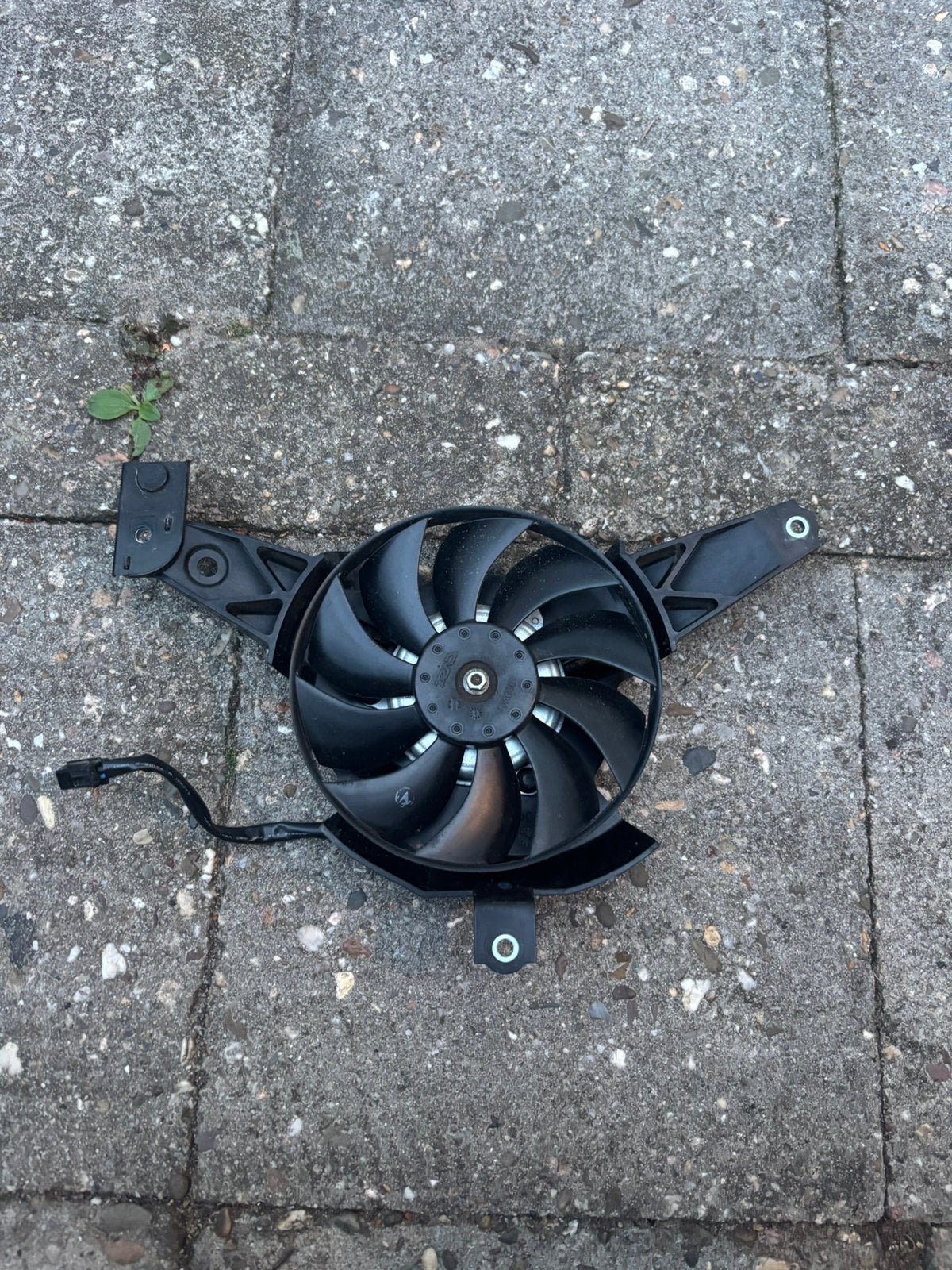 Ventilatormotor radiator Yamaha MT-07 2022, Ophalen, Gebruikt