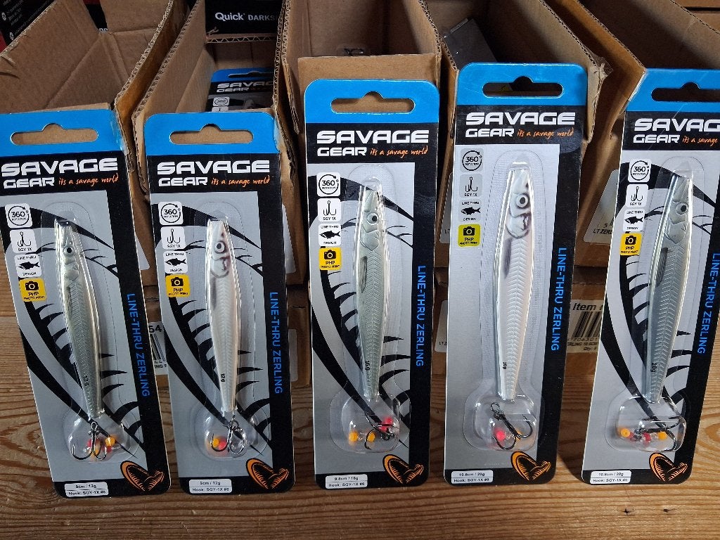 Line-Thru Zerling (Savage Gear kunstaas) zeeforel..., Watersport en Boten, Tinstraat, Savage Gear, Overige typen, Nieuw