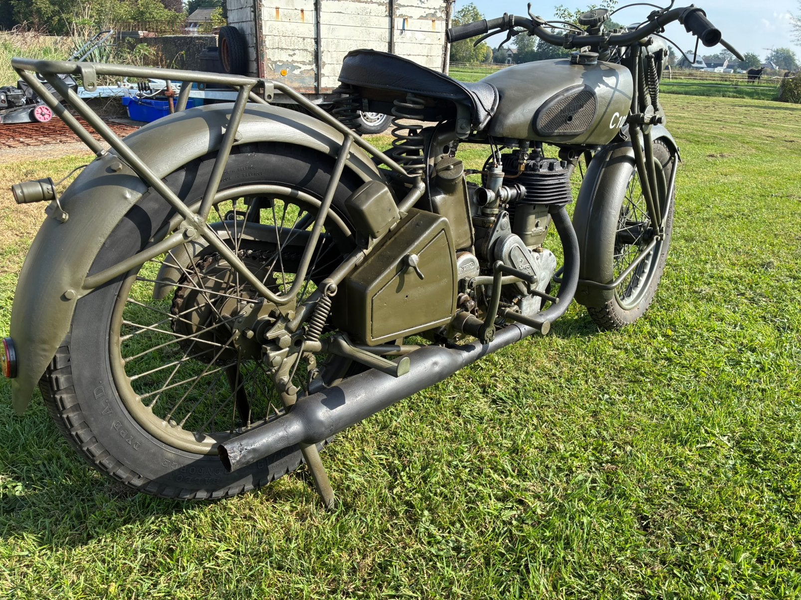 Te Koop Norton 16H, Motoren