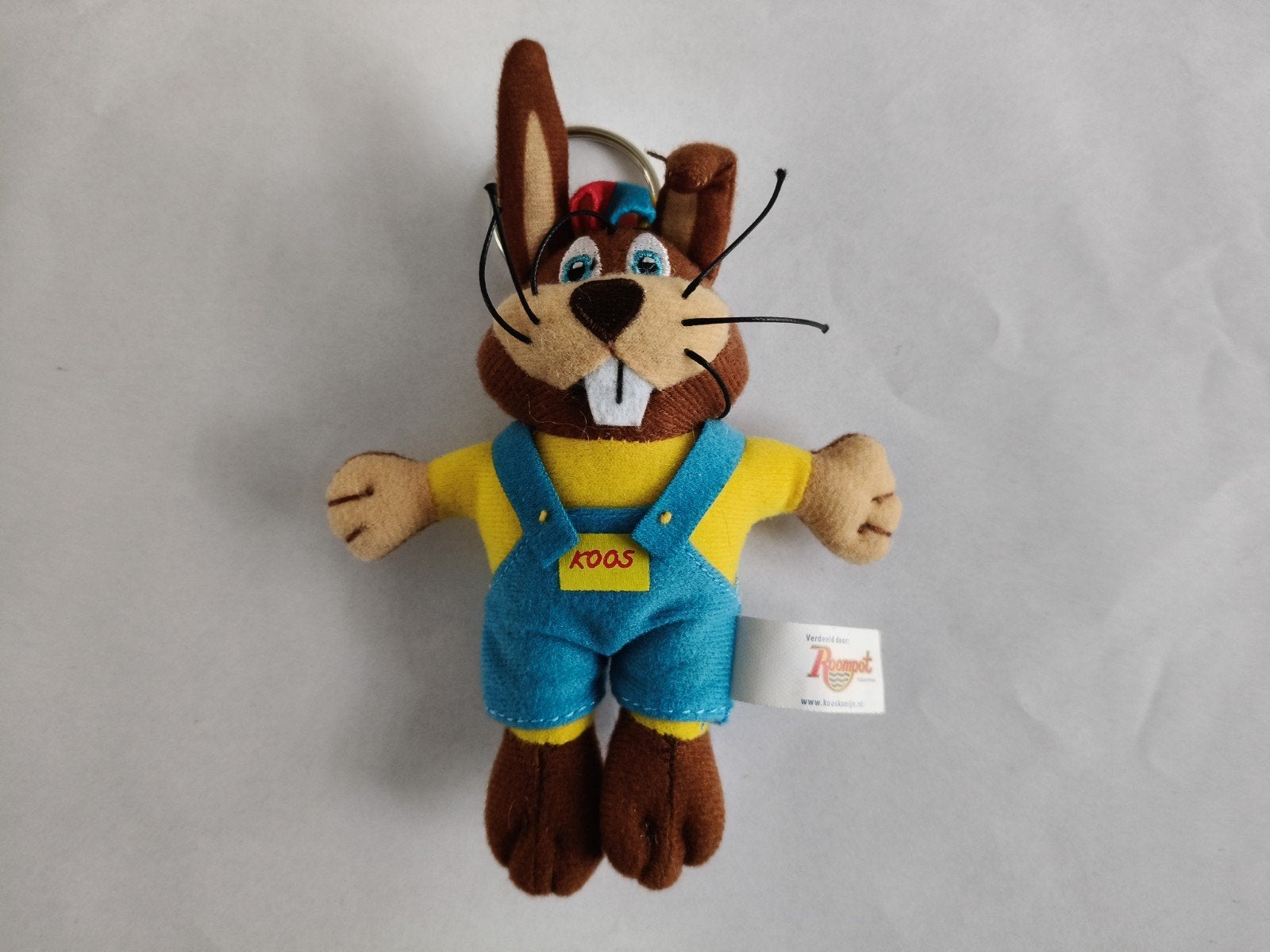 Sleutelhanger Roompot Koos Konijn, nieuwstaat, Ophalen of Verzenden, Nieuw, Knuffel of Figuurtje