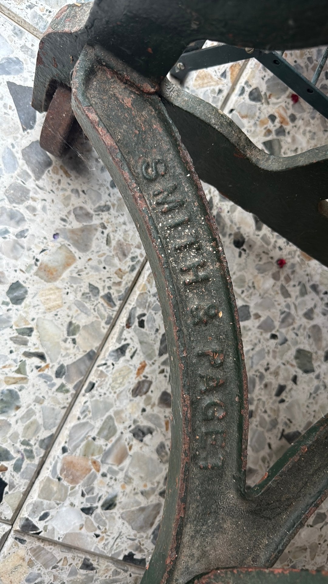 Mangel, Ophalen