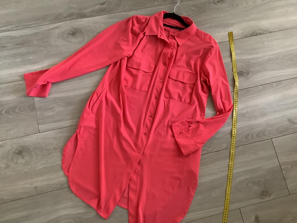 Studio Anneloes lange blouse tuniek koraal L travelstof, Ophalen of Verzenden, Zo goed als nieuw, Maat 42/44 (L)