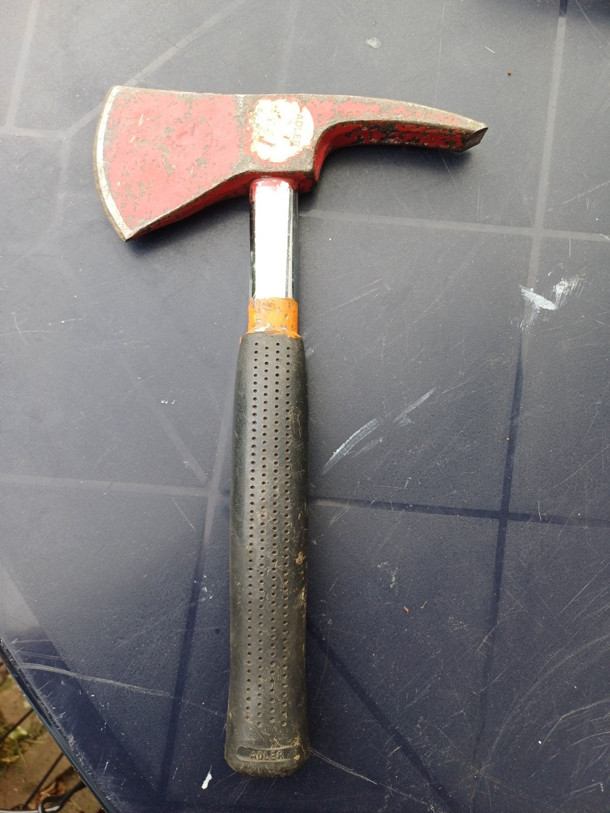 brandweer bijl gemerkt Adler  - Made in Germany, Ophalen of Verzenden
