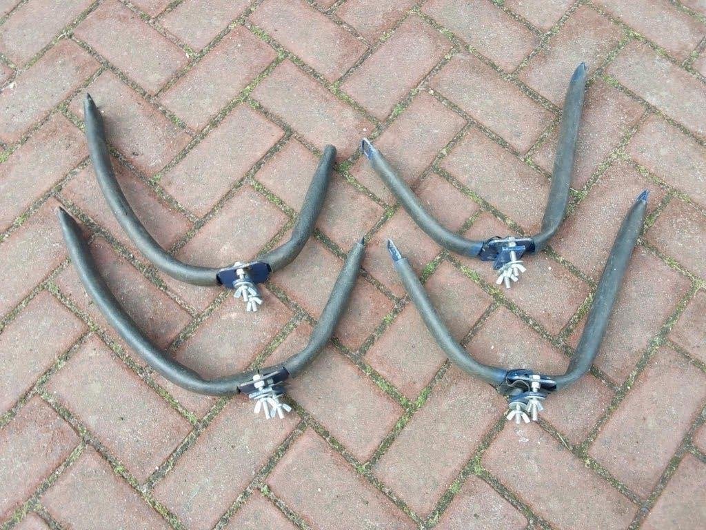 2 paar kajak dakdrager beugels, Ophalen of Verzenden, 1-persoons