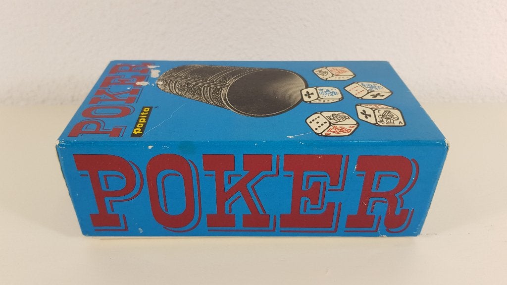 Vintage Poker, Papita 1979, compleet. 6A5, Tweedehands verkoop, Tweedehands verkoop, Gebruikt, Ophalen of Verzenden