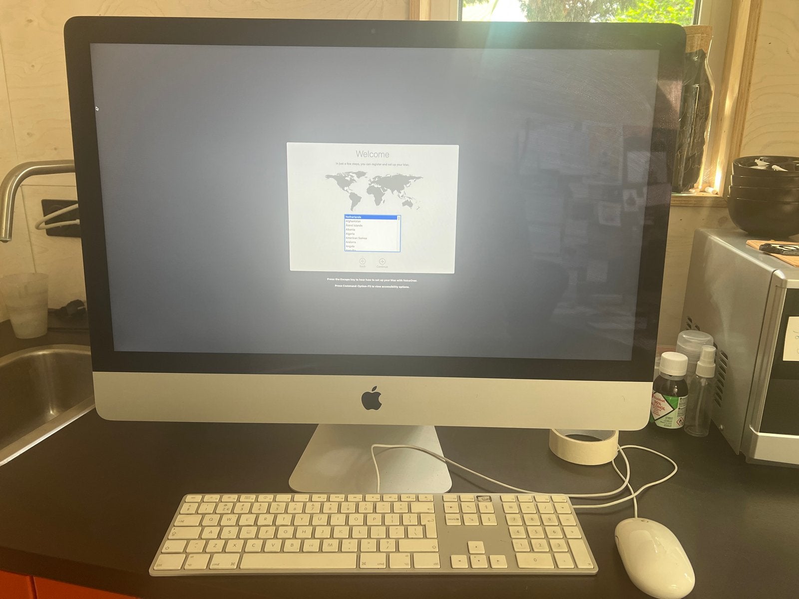 Apple iMac A1419 27-inch Desktop PC, Computers en Software, Apple Desktops, Ophalen, Gebruikt, Minder dan 4 GB, IMac