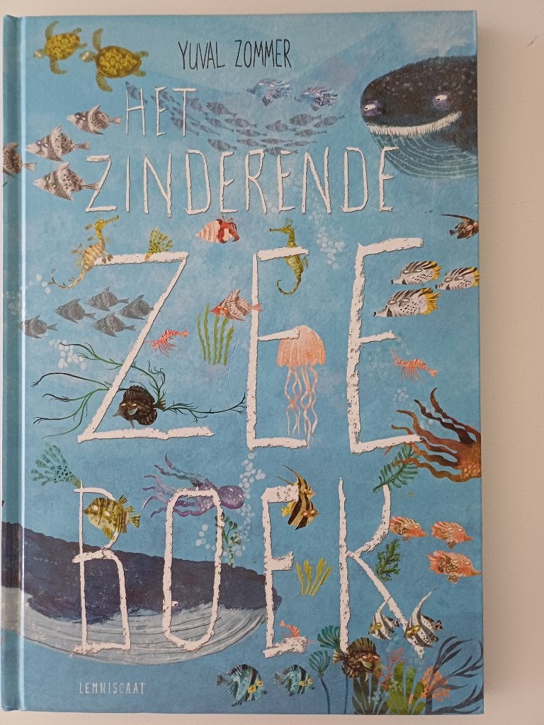 Het zinderende zeeboek, Boeken, Prentenboeken en Plaatjesalbums, Ophalen of Verzenden, Zo goed als nieuw, Prentenboek