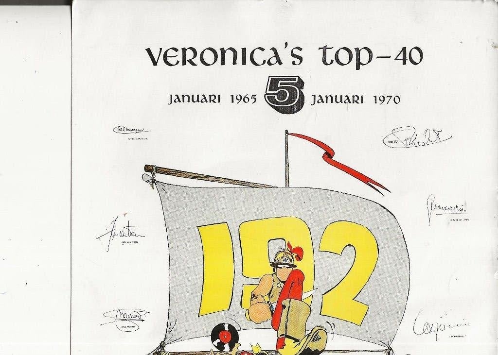 Veronica s Top-  40 jan. tot 1965-jan 1970, Ophalen of Verzenden, 1960 tot 1980, Ongelopen, Muziek
